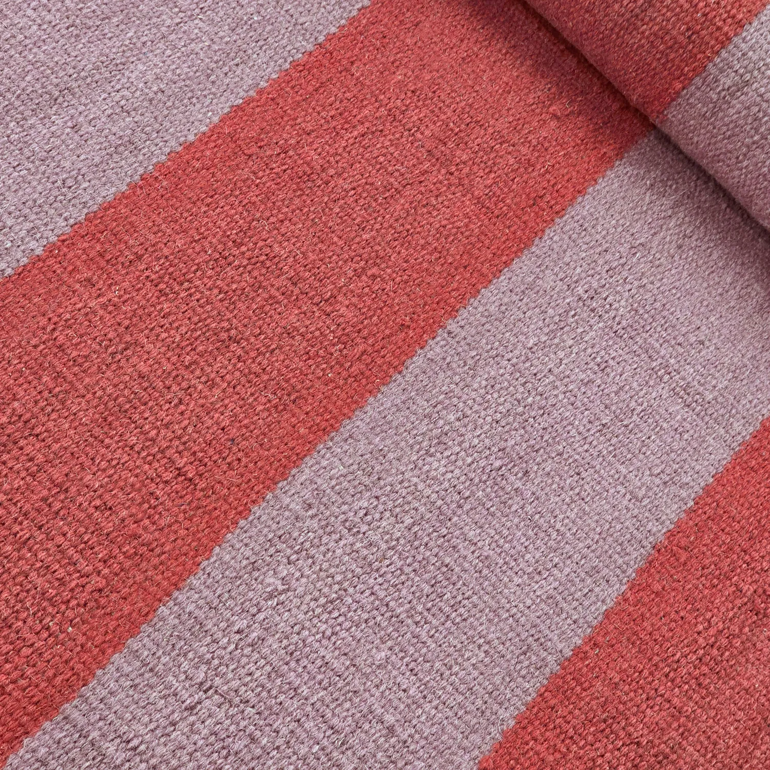 Wollen-vloerkleed - Garine (roze/rood)