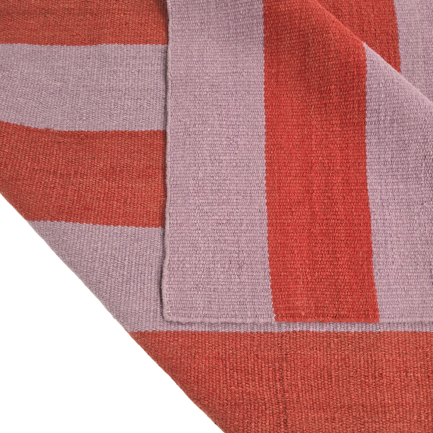 Wollen-vloerkleed - Garine (roze/rood)