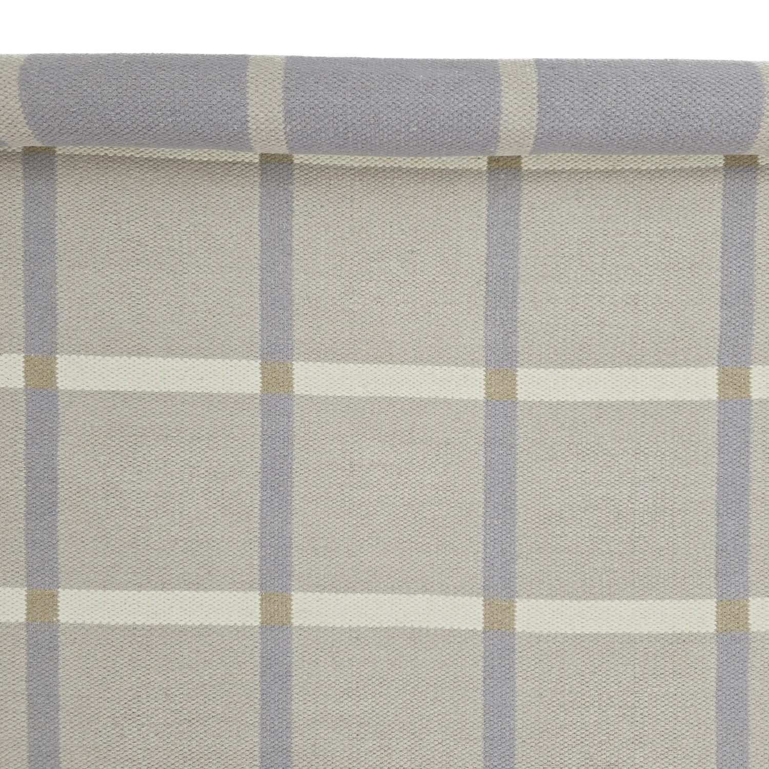 Wollen-vloerkleed - Gingham (no. 5)