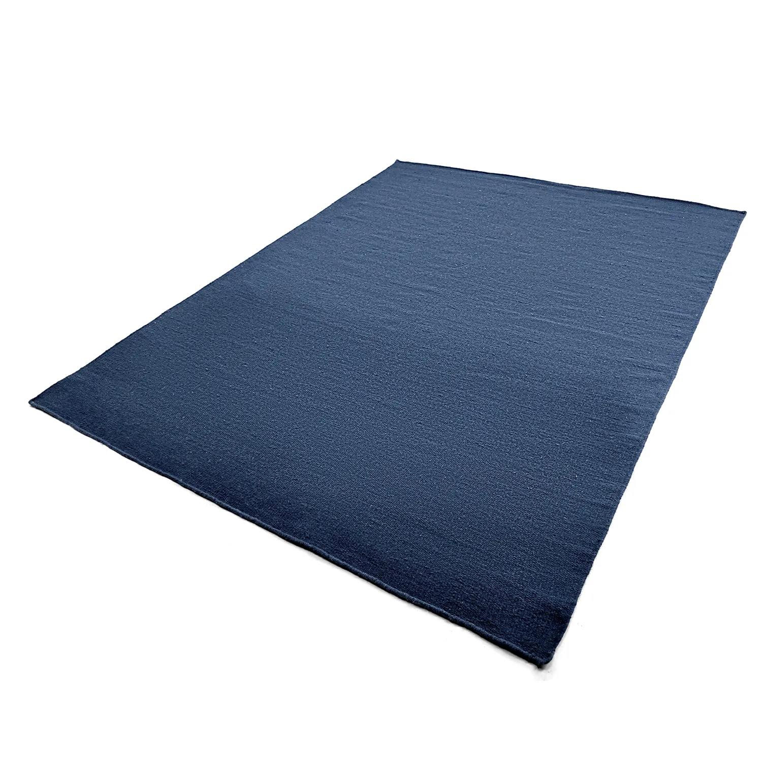 Wollen-vloerkleed - Hamilton (marineblauw)