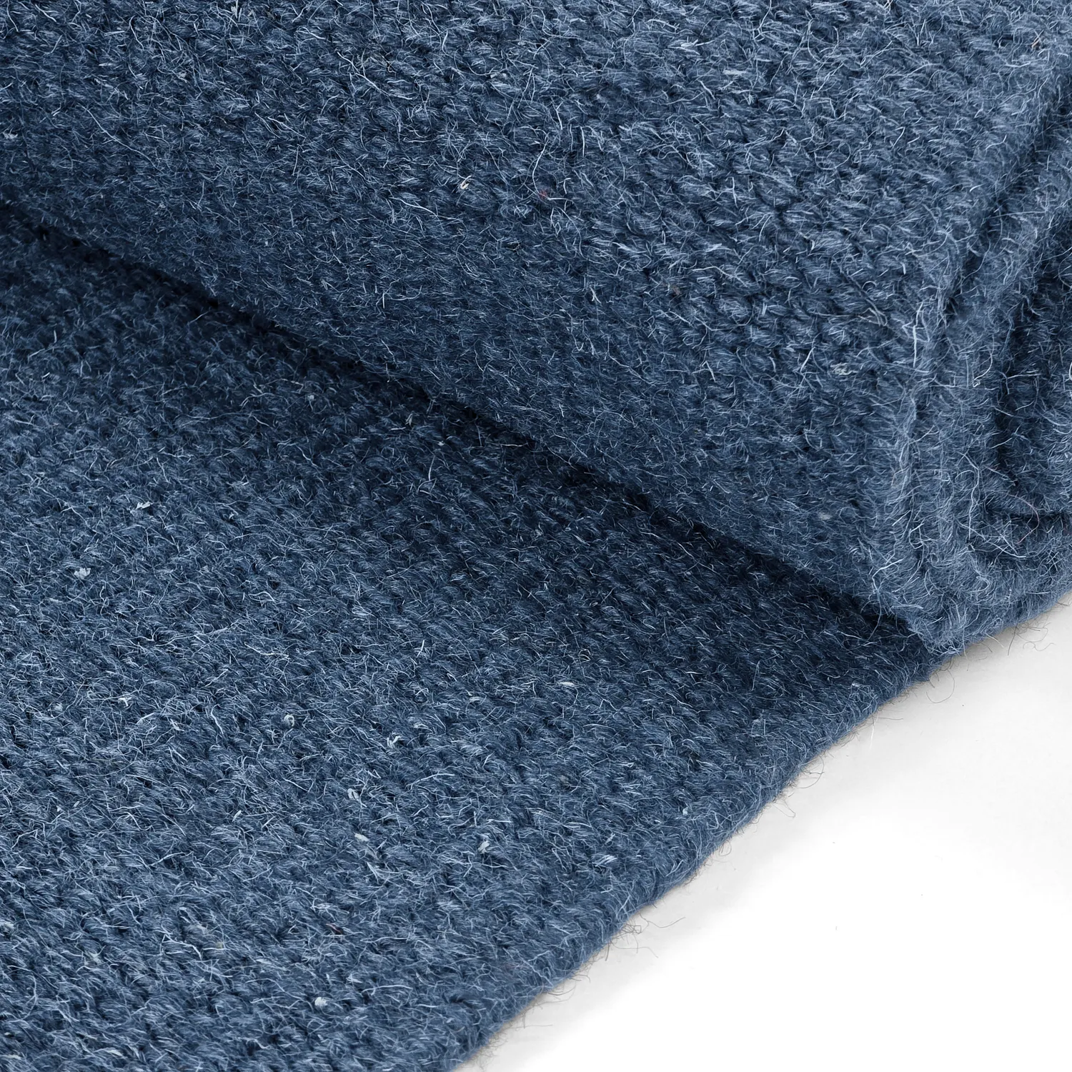 Wollen-vloerkleed - Hamilton (marineblauw)