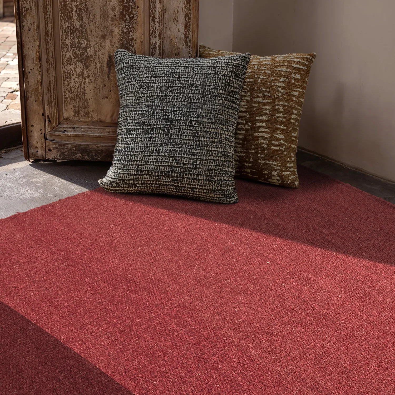 Wollen-vloerkleed - Hamilton (dieprood)