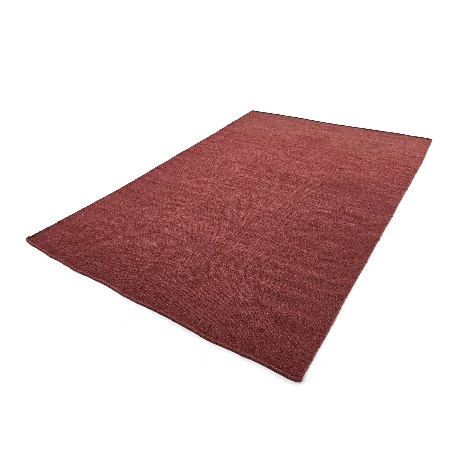 Wollen-vloerkleed - Hamilton (dieprood)