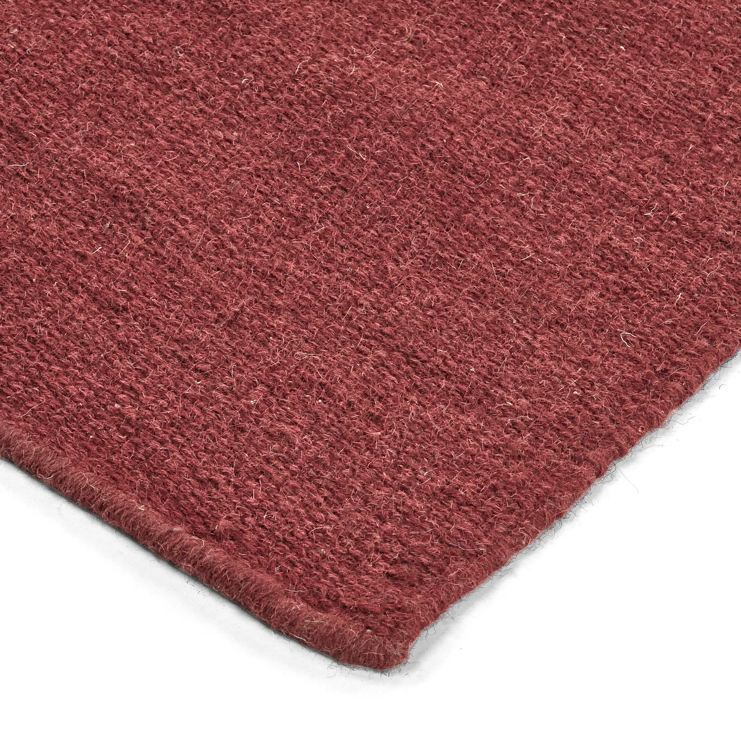 Wollen-vloerkleed - Hamilton (dieprood)