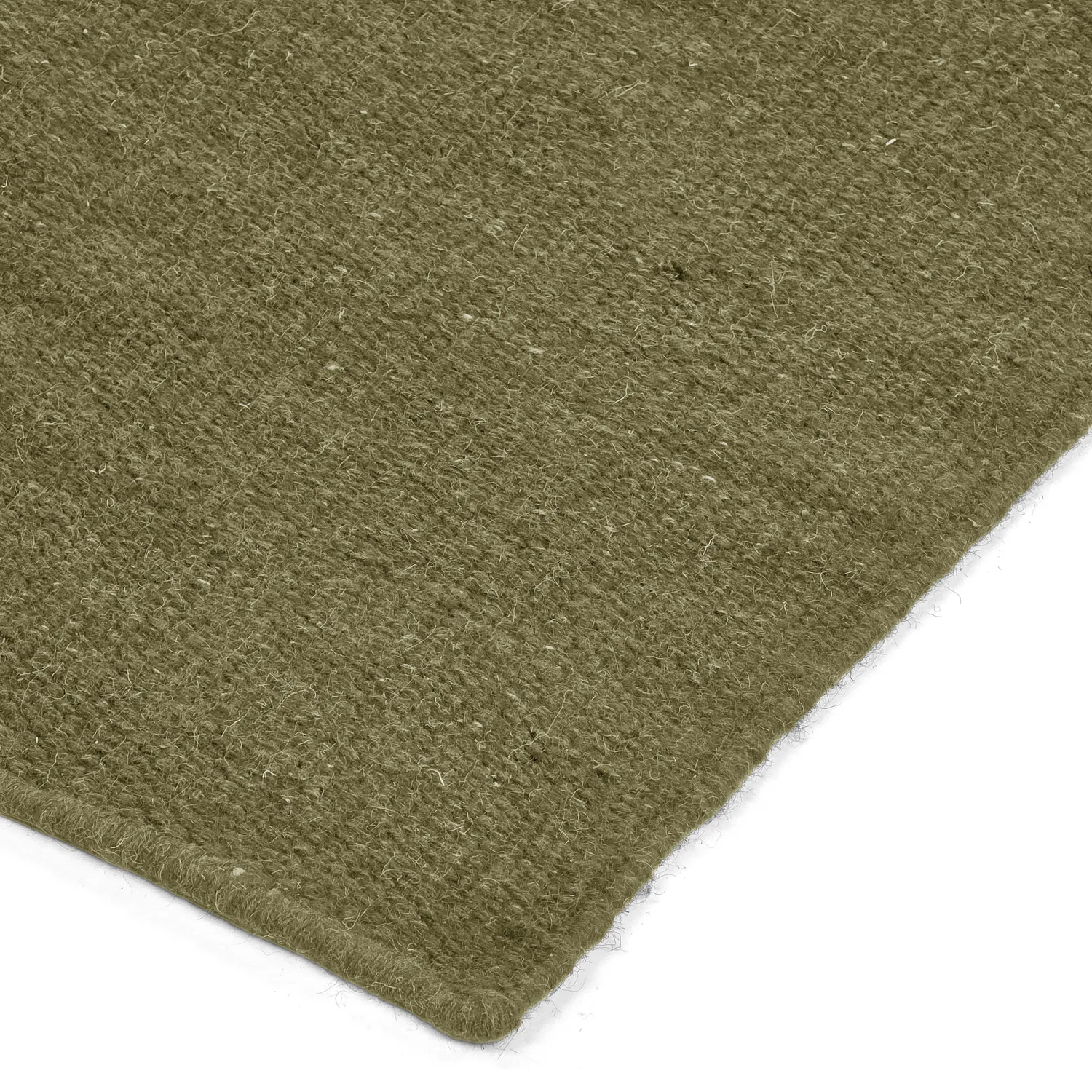 Wollen-vloerkleed - Hamilton (mosgroen)