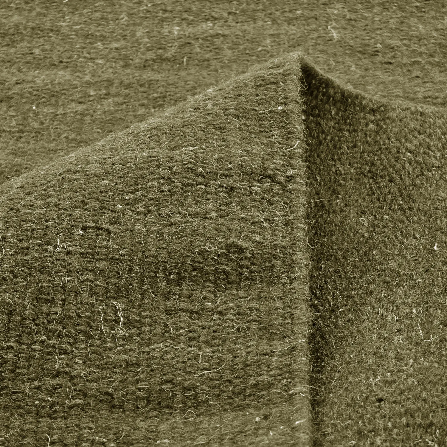 Wollen-vloerkleed - Hamilton (mosgroen)