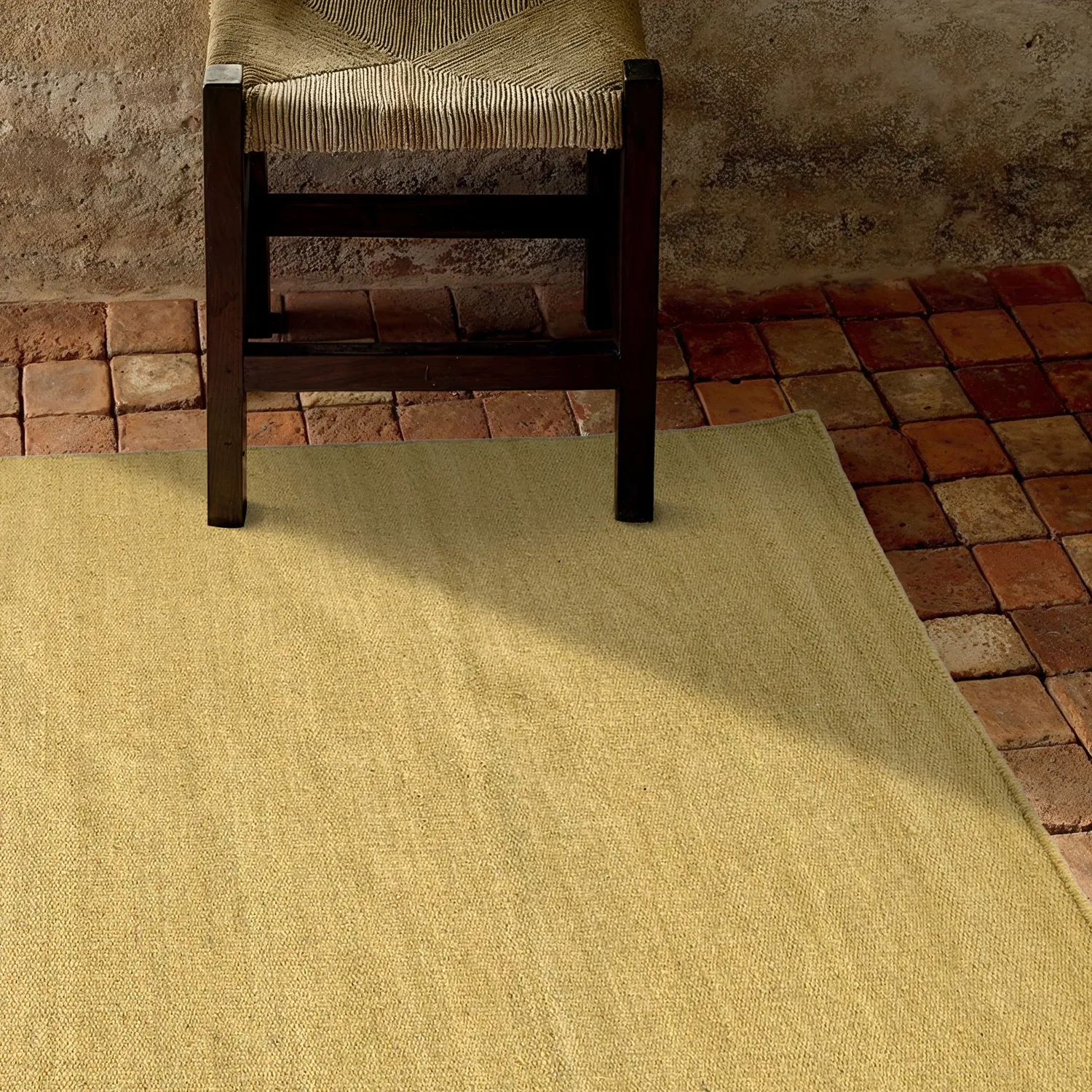 Wollen-vloerkleed - Hamilton (mustard)