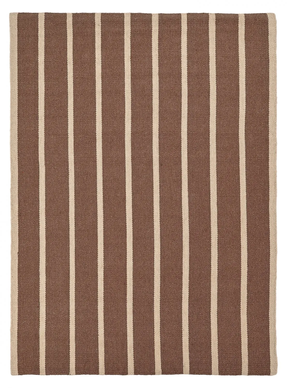 Wollen-vloerkleed - Luton (natuur/donker taupe)