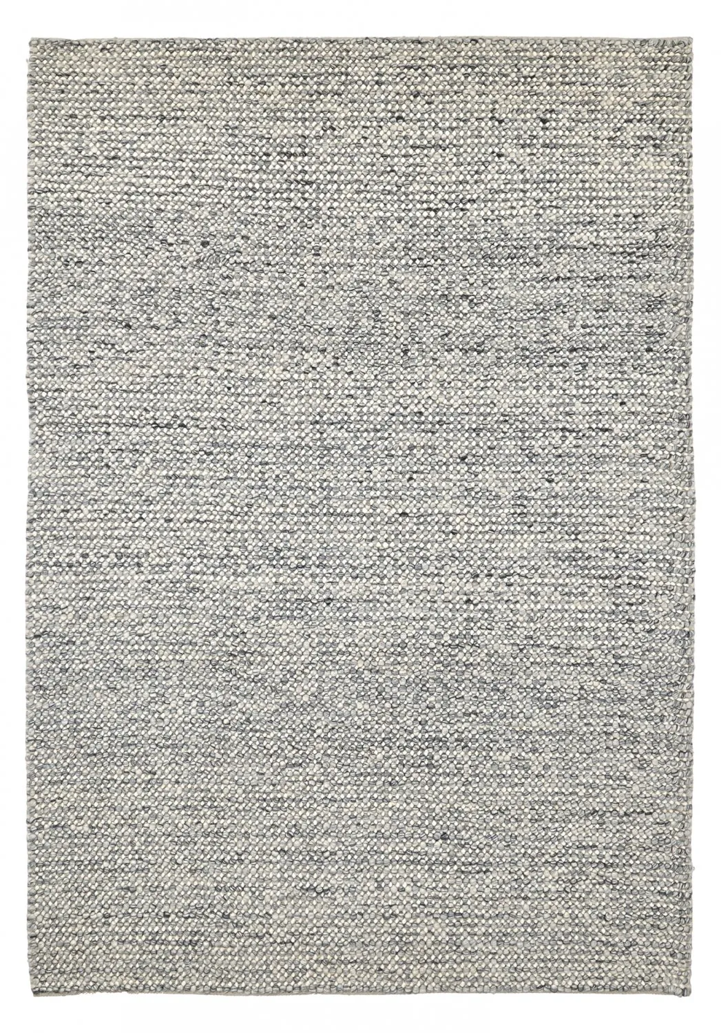 Wollen-vloerkleed - Mesra (grijs/wit)