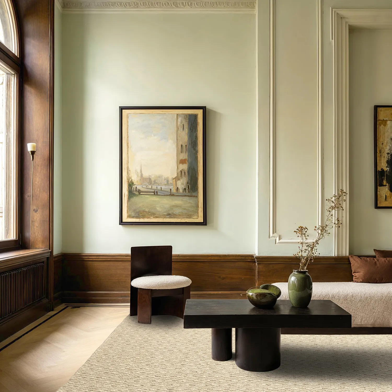 Wollen-vloerkleed - Monastir (beige/wit)