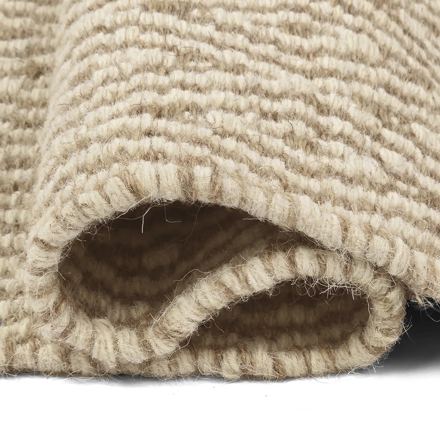 Wollen-vloerkleed - Monastir (beige/wit)