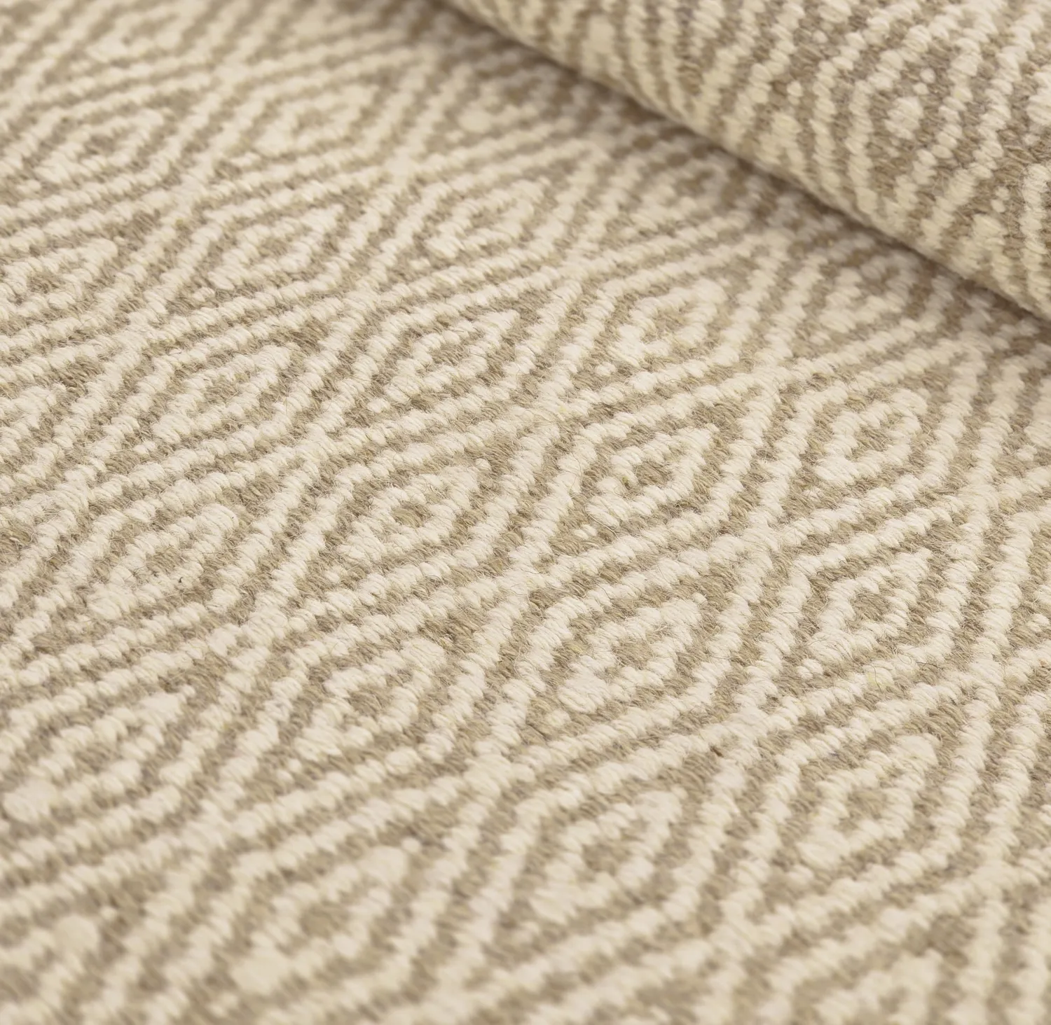 Wollen-vloerkleed - Monastir (beige/wit)