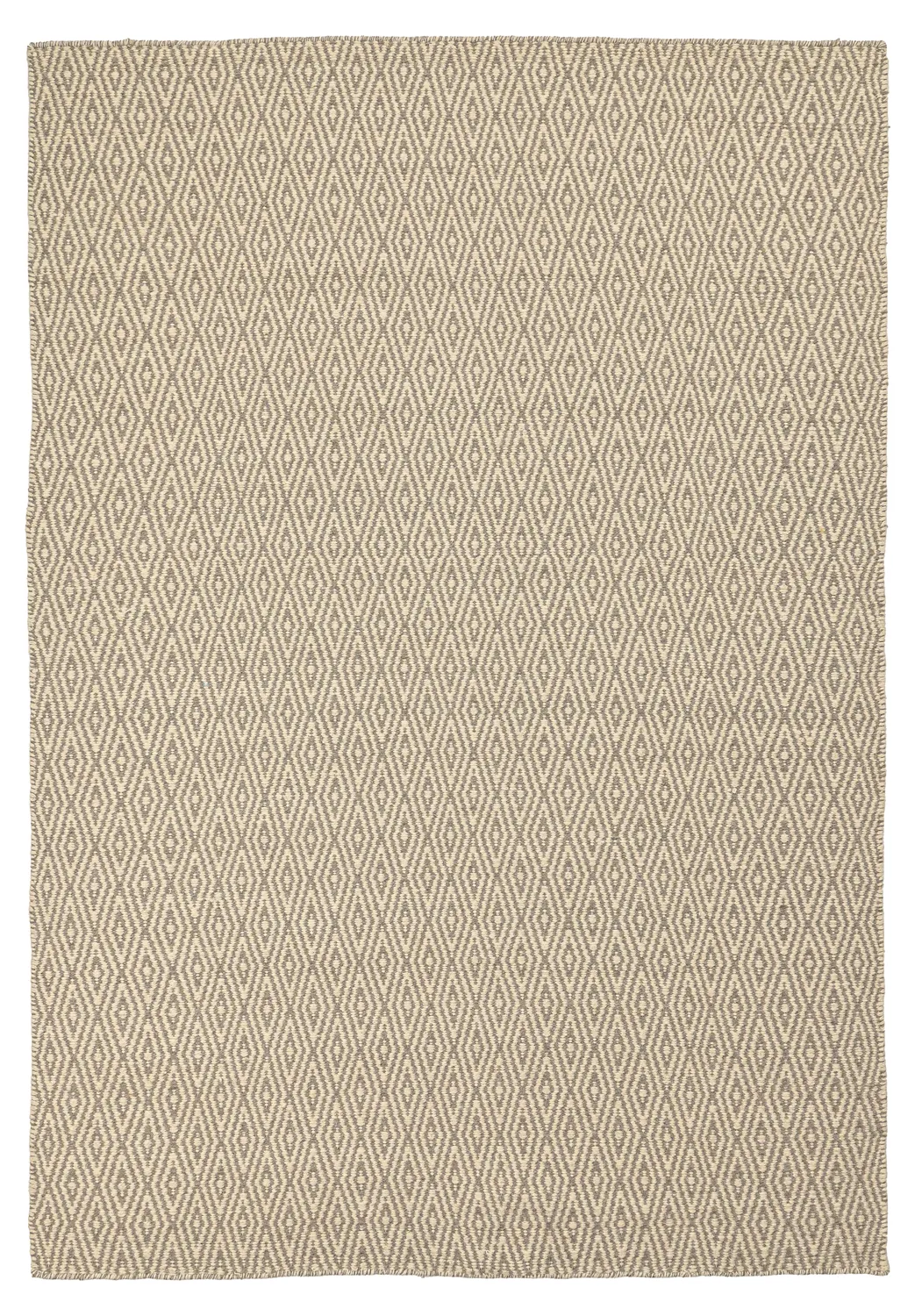 Wollen-vloerkleed - Monastir (grijs/wit)