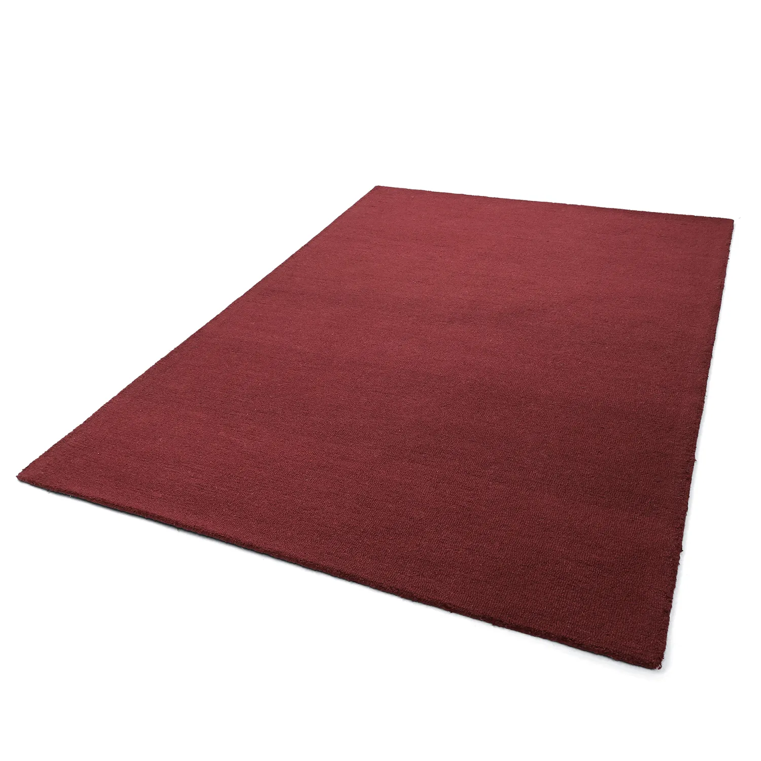 Wollen-vloerkleed - Montmartre Loop Handtufted Wool (bordeaux)