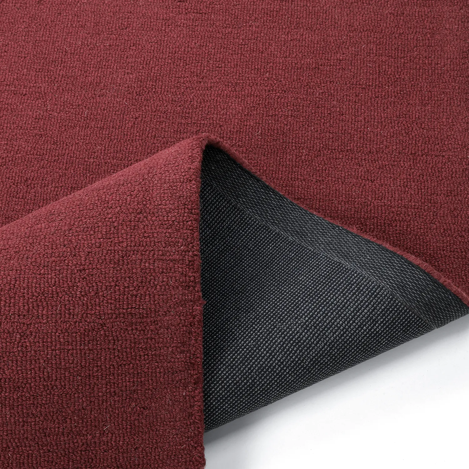 Wollen-vloerkleed - Montmartre Loop Handtufted Wool (bordeaux)