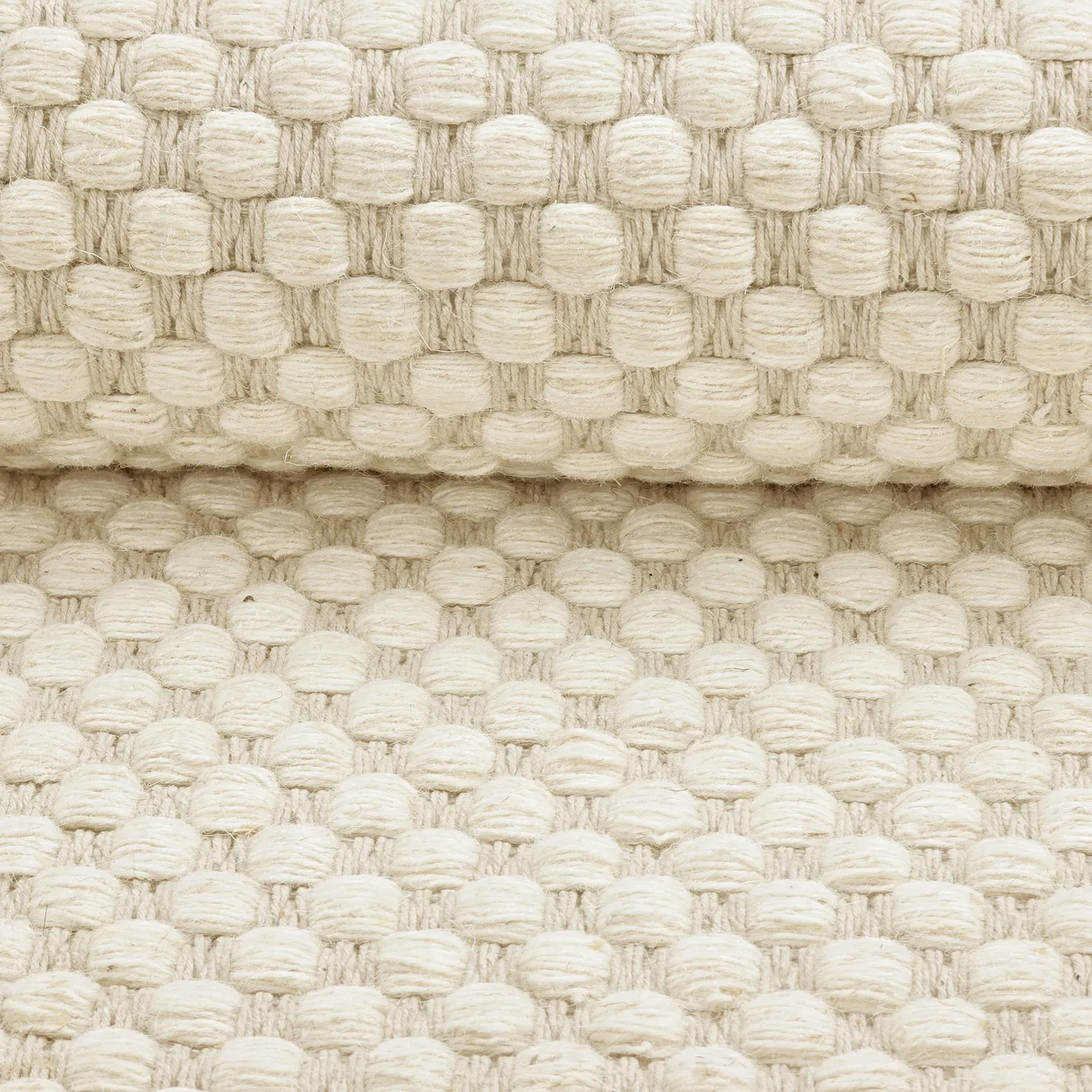 Wollen-vloerkleed - Ovelia (beige/wit)