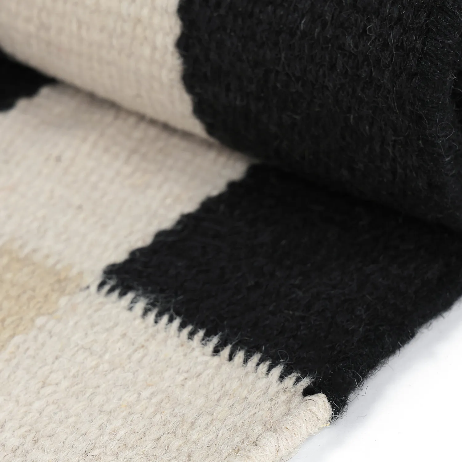 Wollen-vloerkleed - Peniche (crème/beige)
