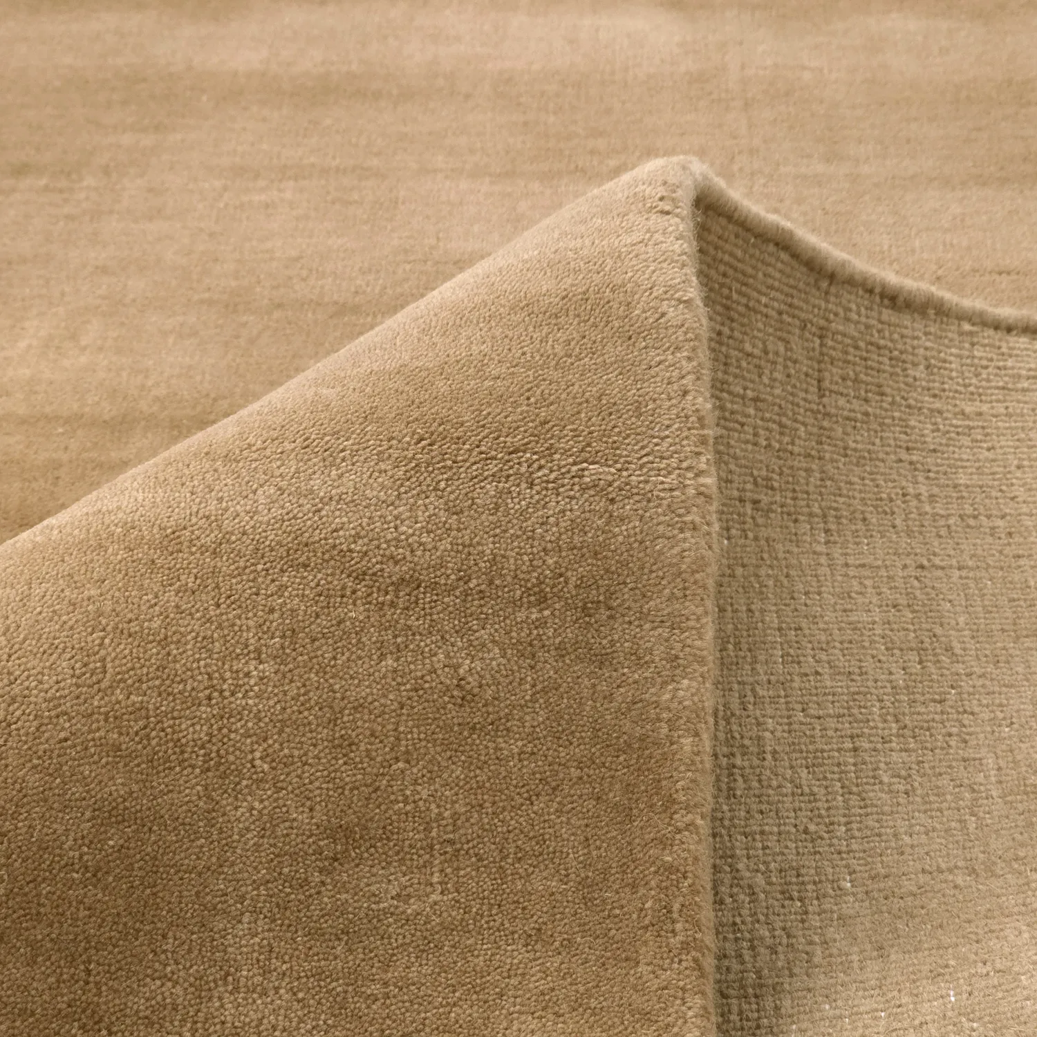 Wollen-vloerkleed - Rozel Handloom Wool Premium (beige)