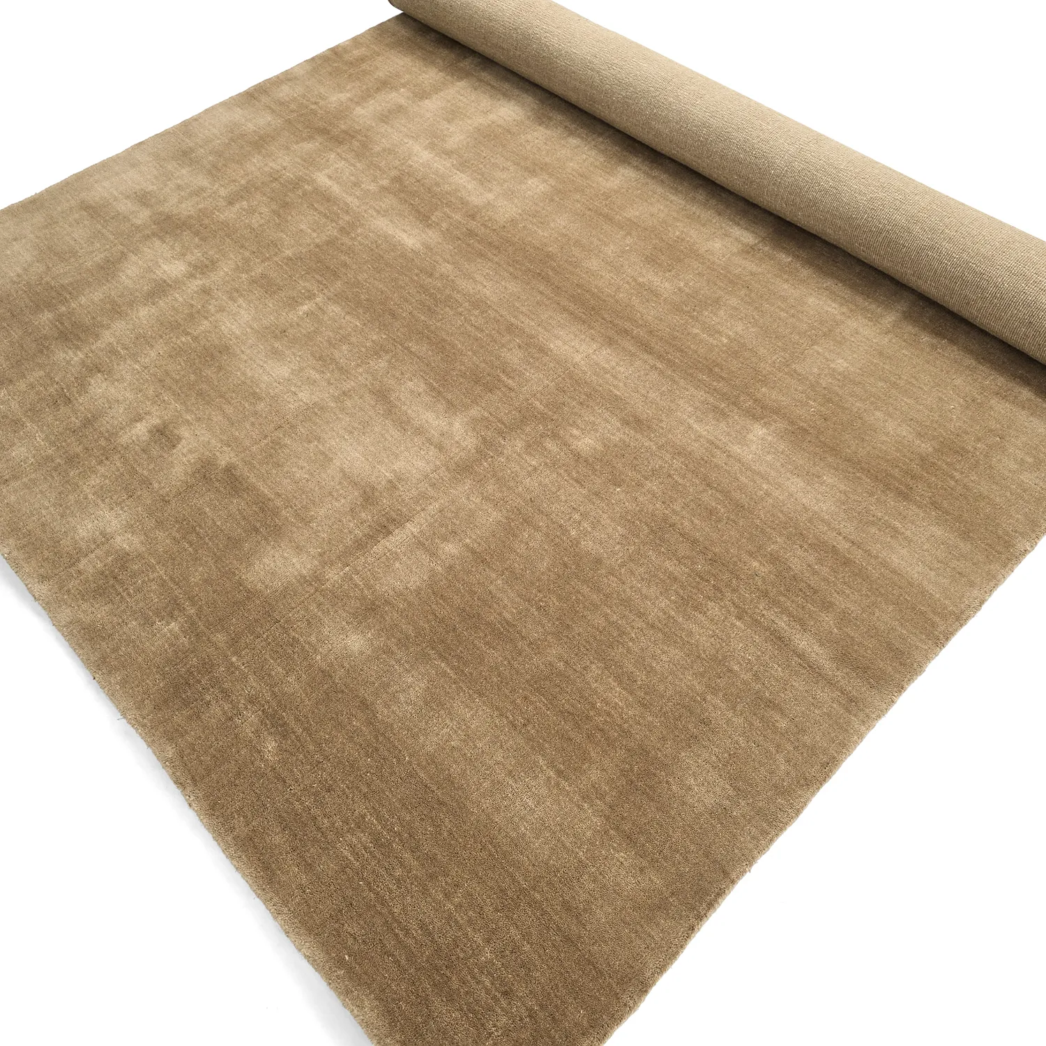 Wollen-vloerkleed - Rozel Handloom Wool Premium (beige)