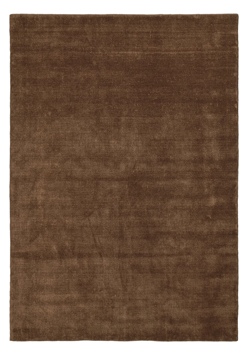 Wollen-vloerkleed - Rozel Handloom Wool Premium (bruin)