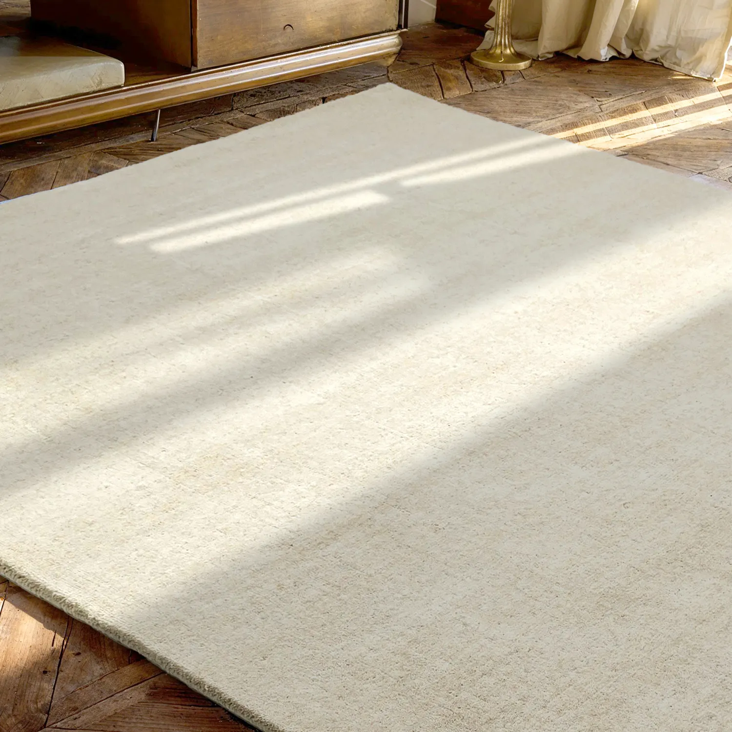 Wollen-vloerkleed - Rozel Handloom Wool Premium (room)