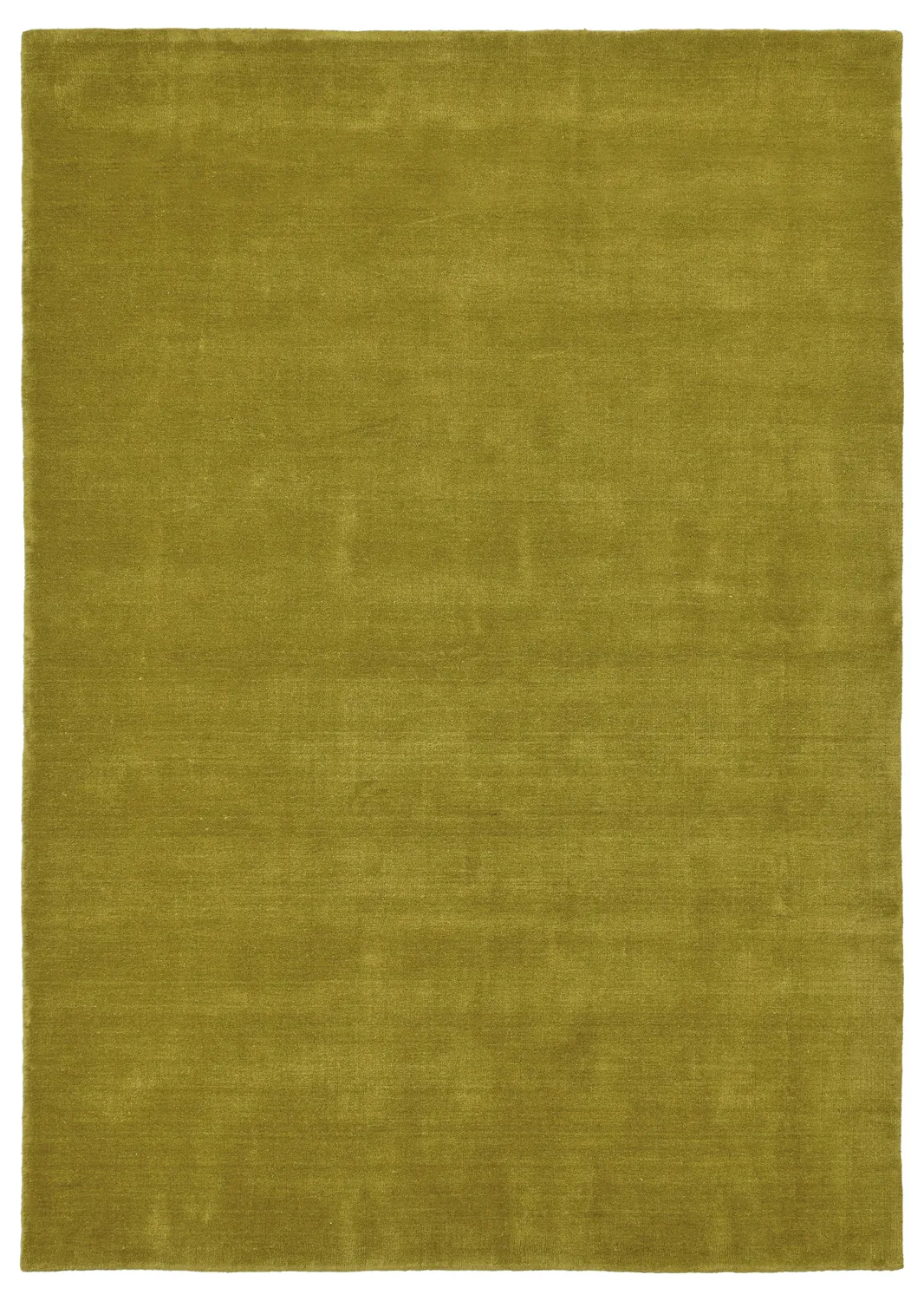 Wollen-vloerkleed - Rozel Handloom Wool Premium (mosgroen)