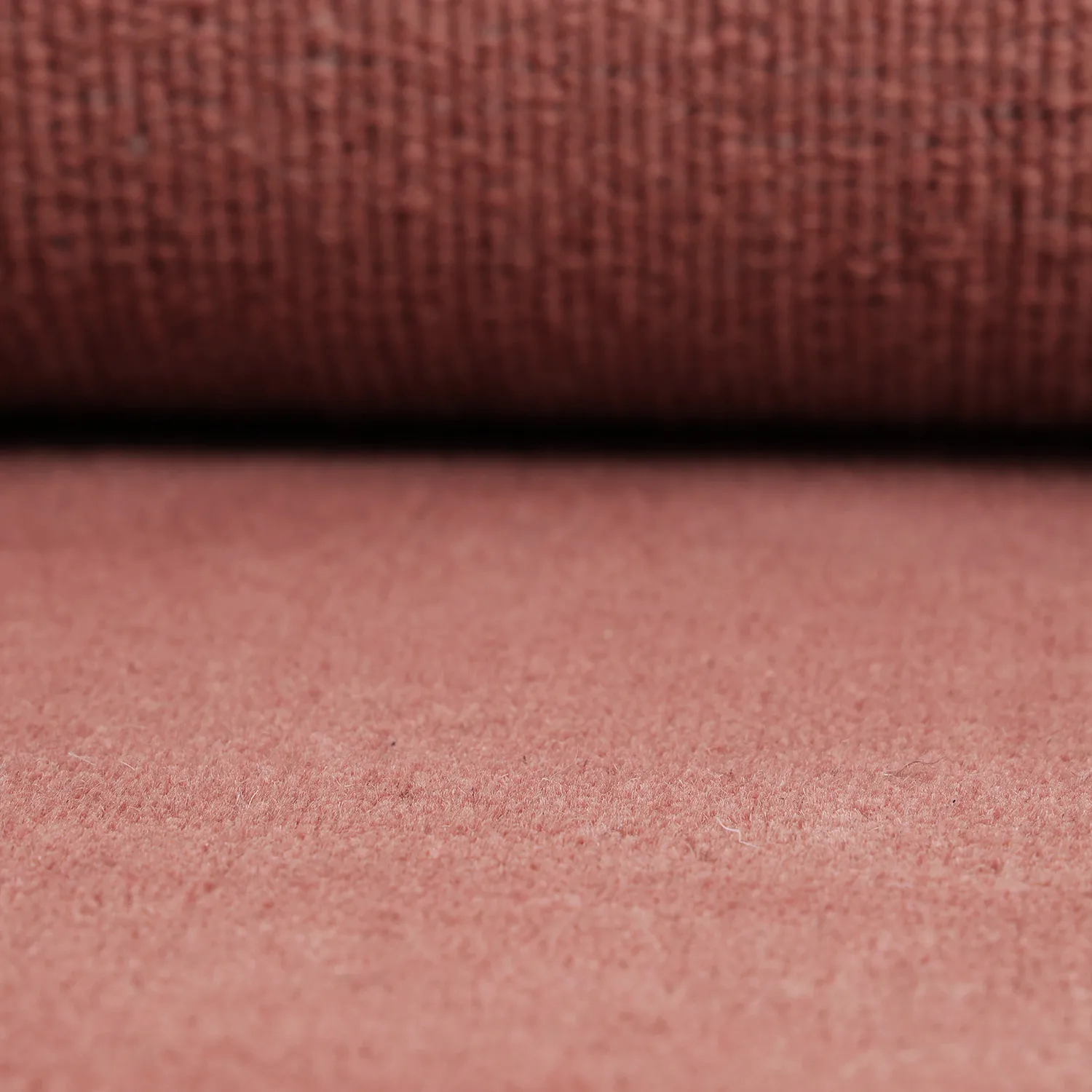 Wollen-vloerkleed - Rozel Handloom Wool Premium (stofrood)