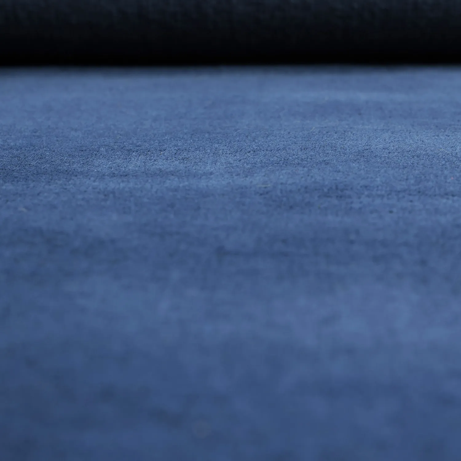 Wollen-vloerkleed - Rozel Handloom Wool Premium (marineblauw)