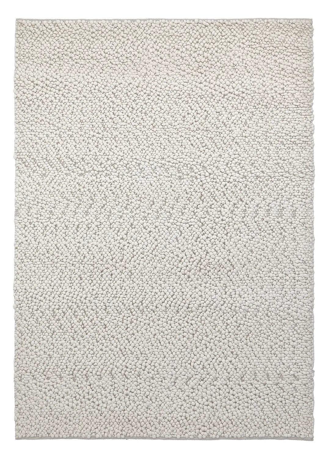 Wollen-vloerkleed - Sala Irregular Wool Bubble (room)