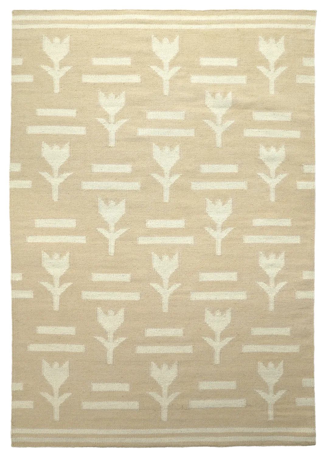 Wollen-vloerkleed - Tomar (beige/crème)
