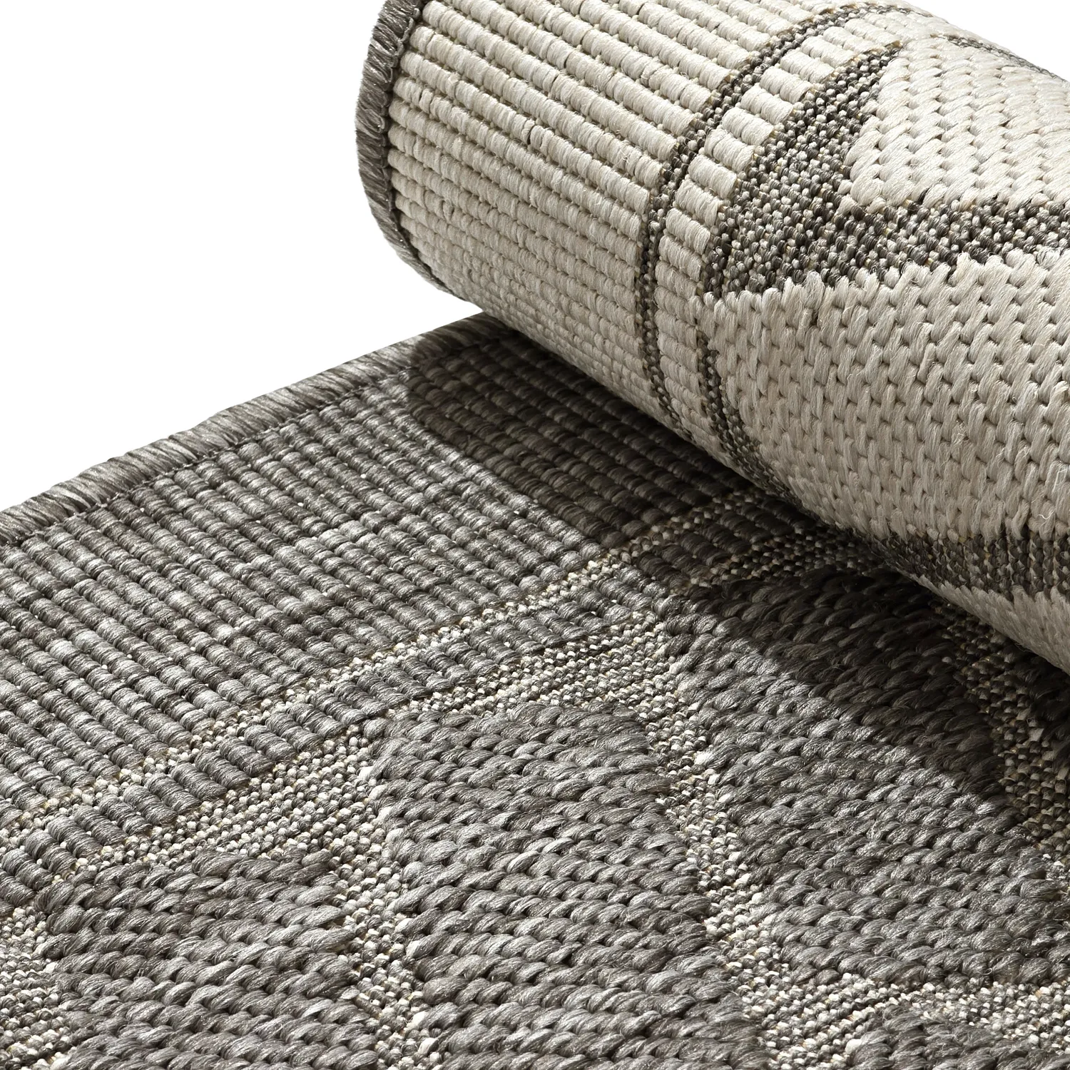 Vloerkleden voor binnen en buiten - Aria (grijs)