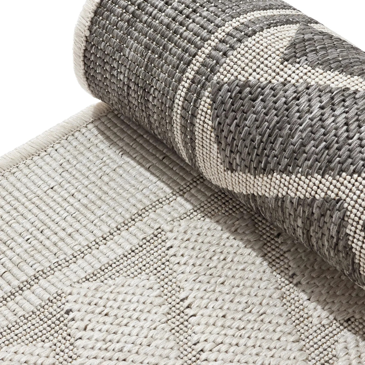 Vloerkleden voor binnen en buiten - Aria (gebroken wit)