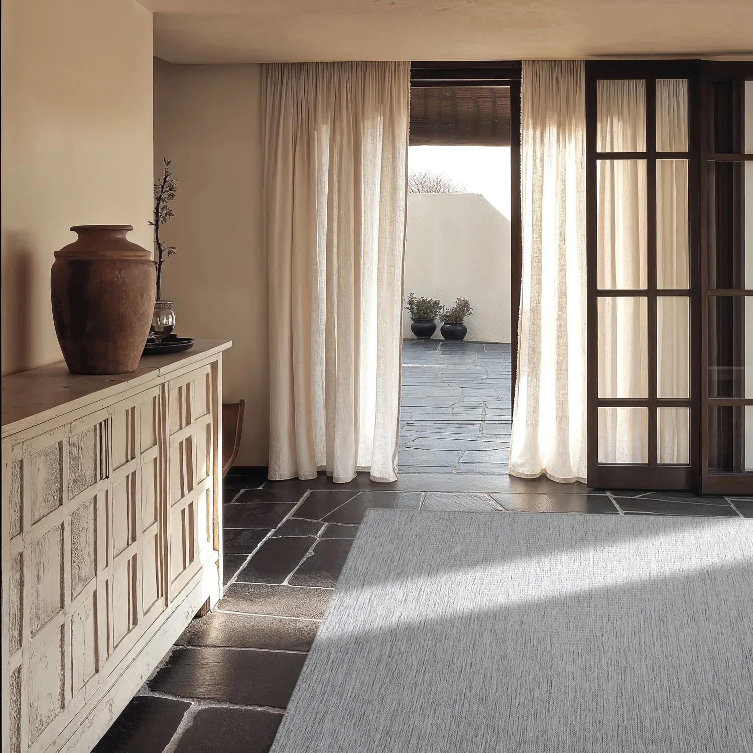 Vloerkleden voor binnen en buiten - Arlo (grijs)