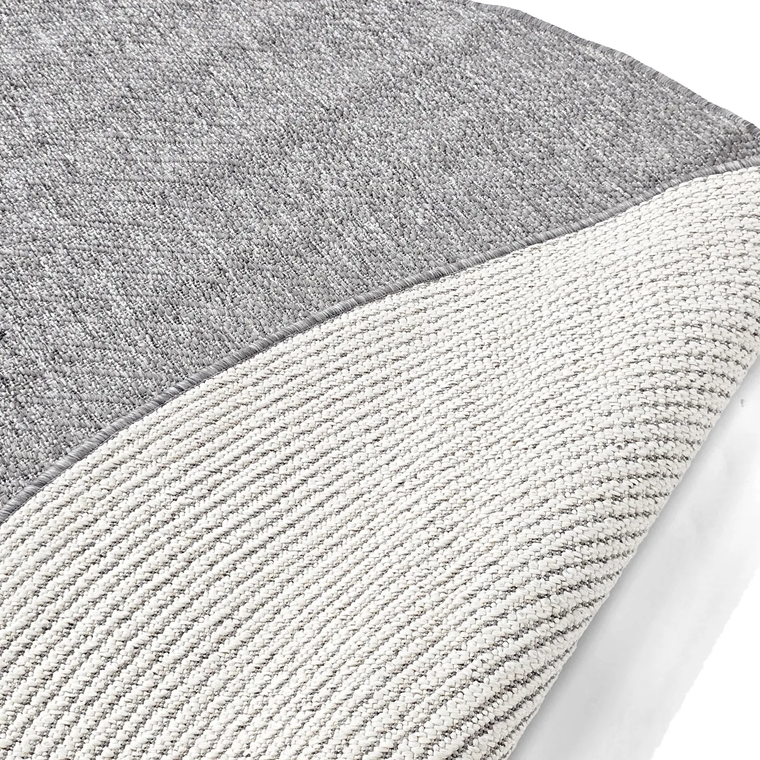 Ronde vloerkleden - Indoor/Outdoor Arlo (grijs)