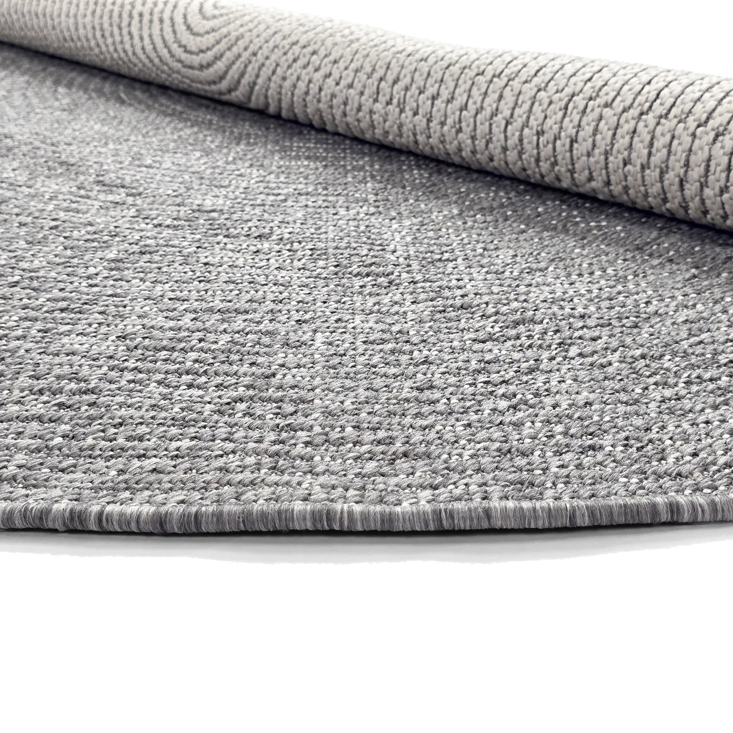 Ronde vloerkleden - Indoor/Outdoor Arlo (grijs)