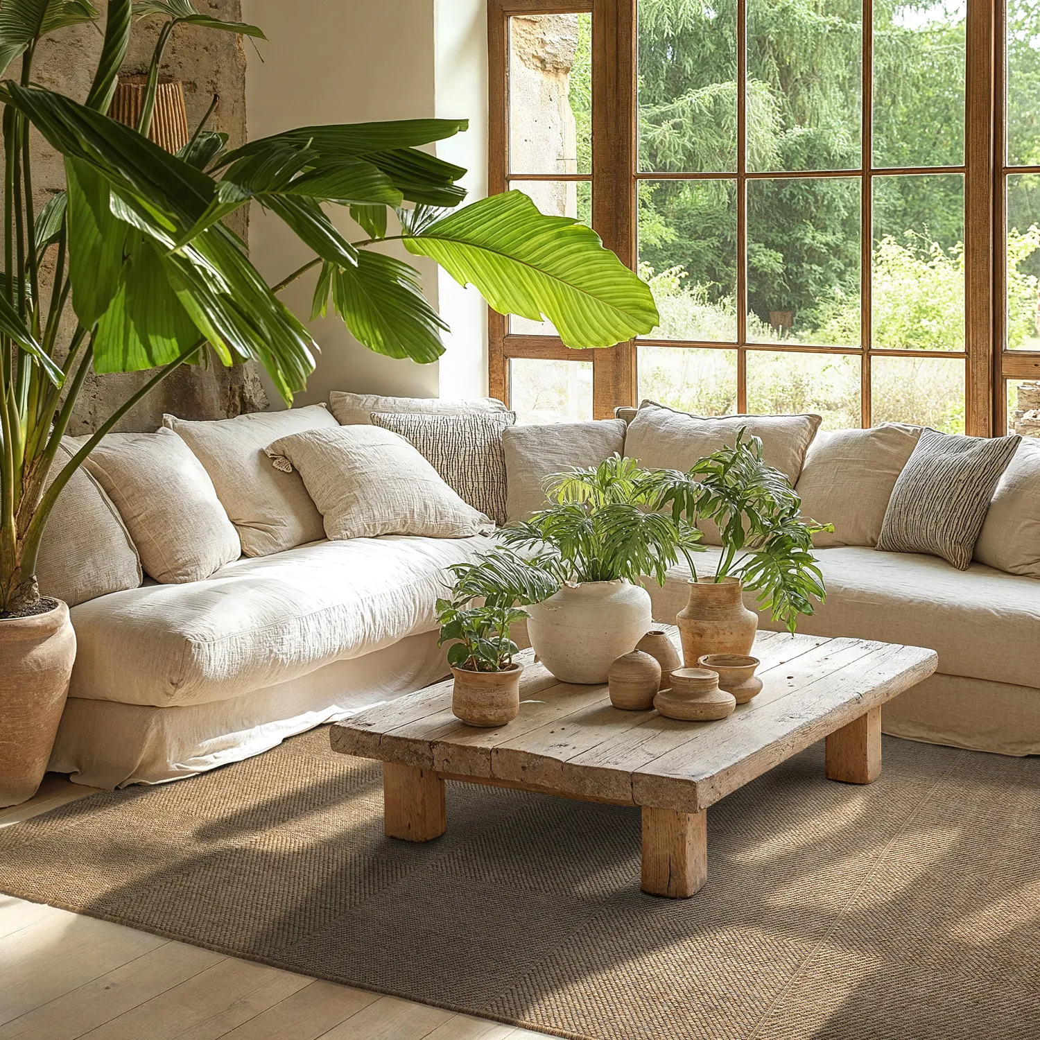 Vloerkleden voor binnen en buiten - Ava (jute)
