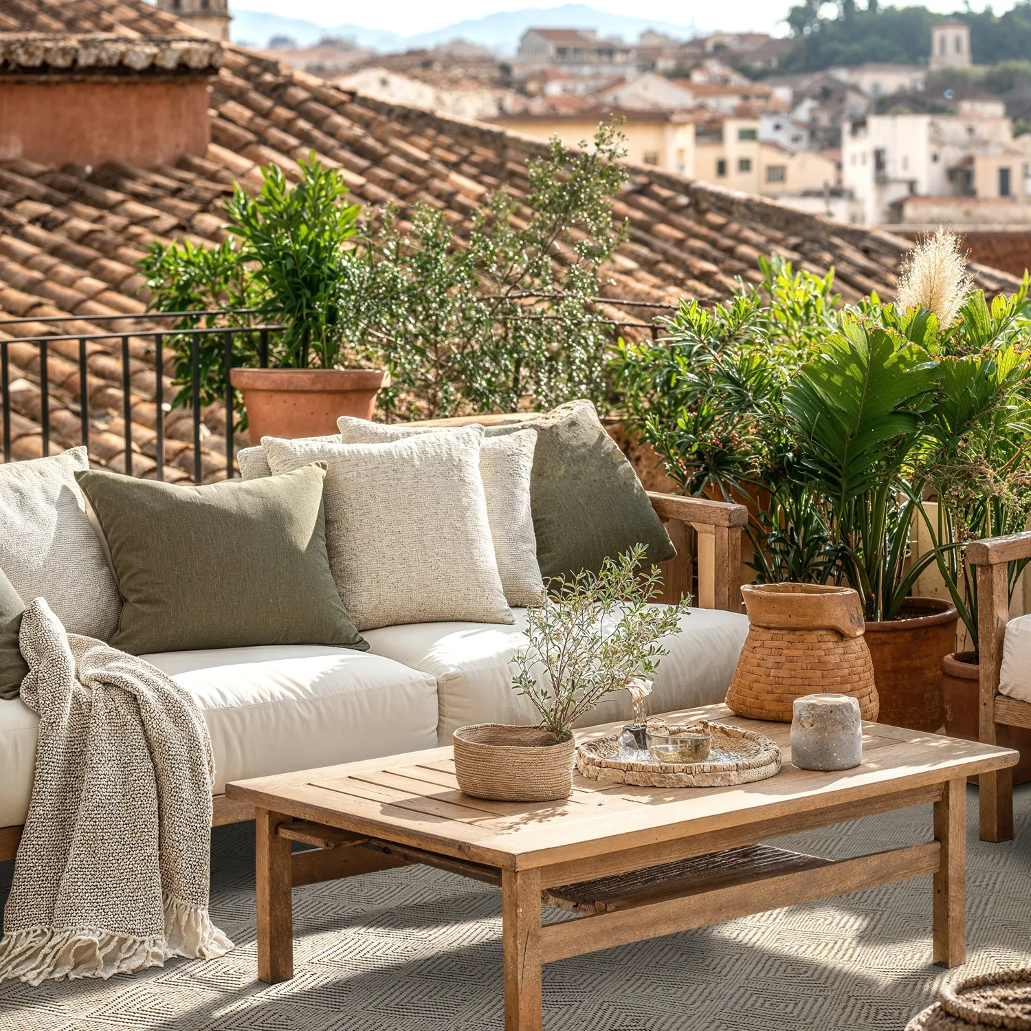 Vloerkleden voor binnen en buiten - Caldwell (beige)
