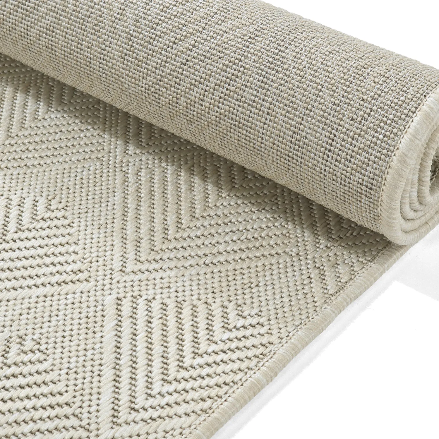 Vloerkleden voor binnen en buiten - Caldwell (beige)