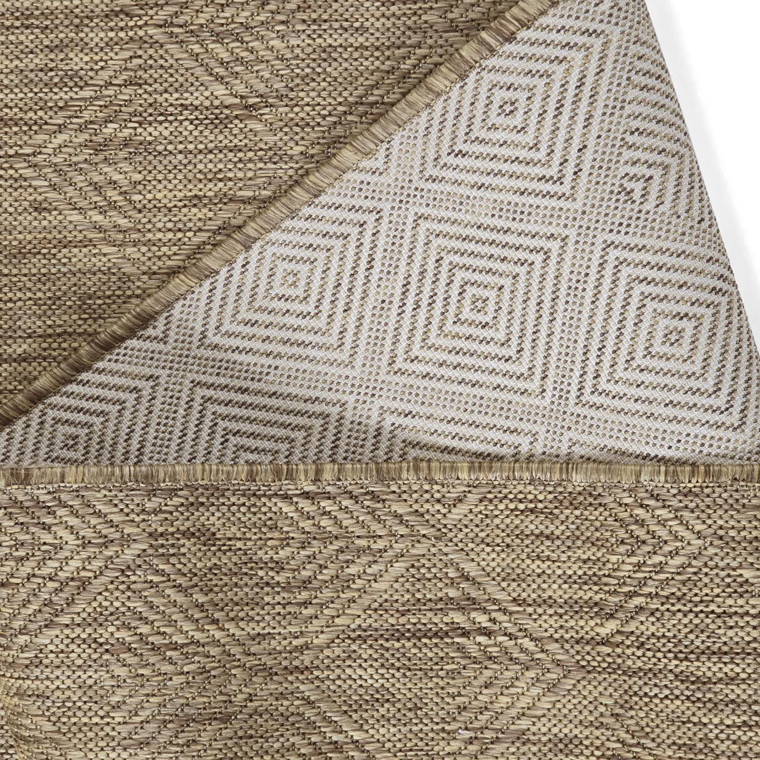 Vloerkleden voor binnen en buiten - Caldwell (bruin)