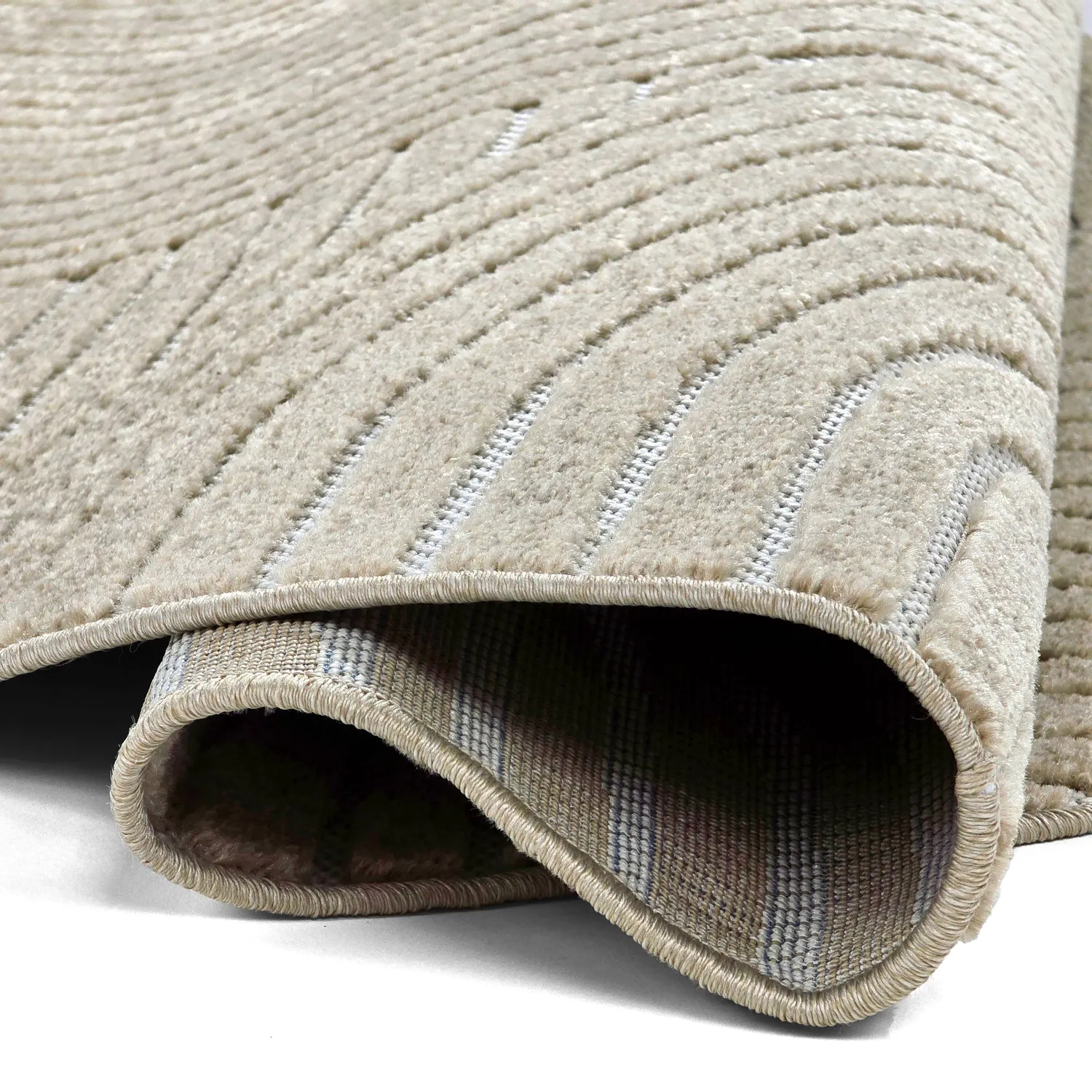 Rond vloerkleed - Indoor/Outdoor Devon (beige)