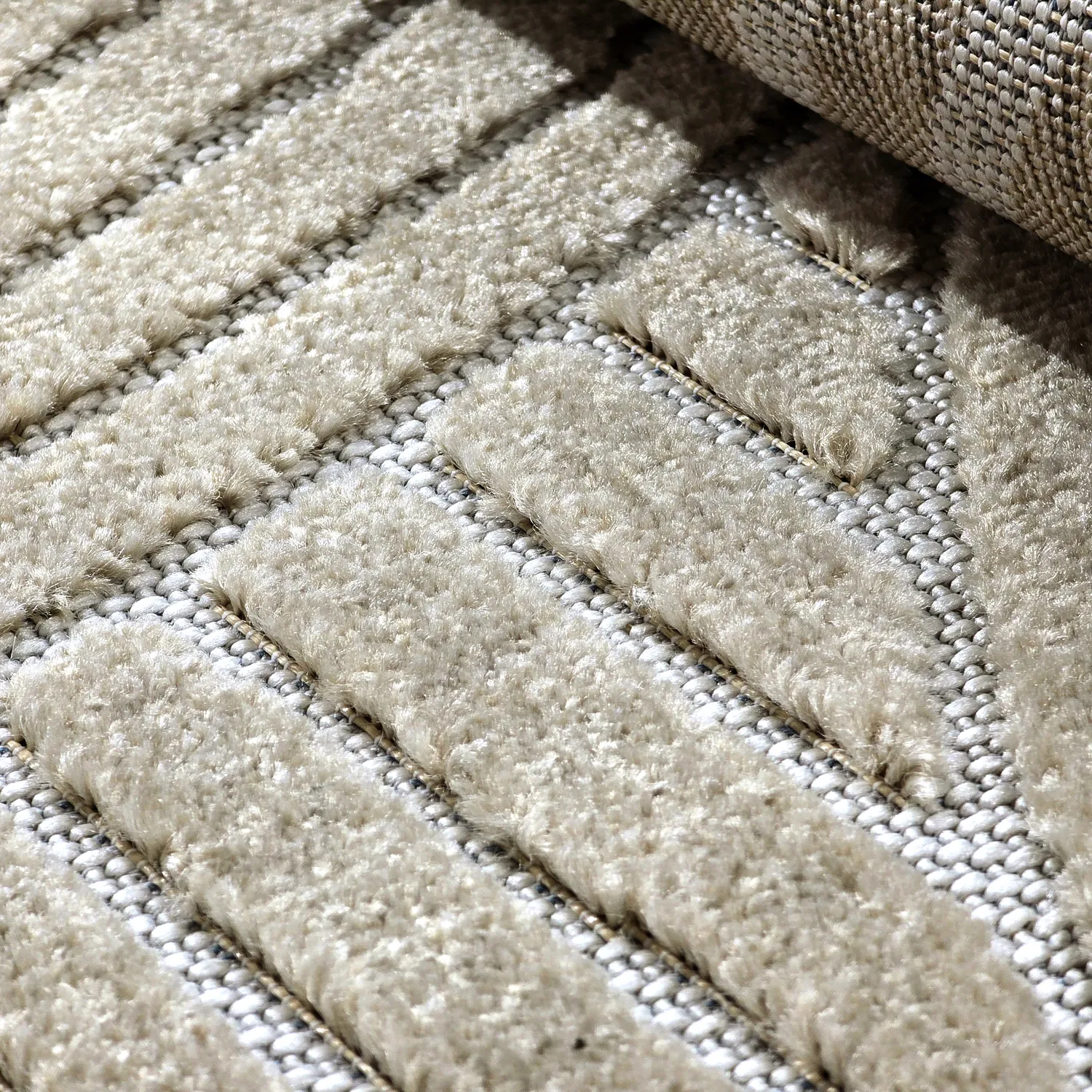 Rond vloerkleed - Indoor/Outdoor Devon (beige)