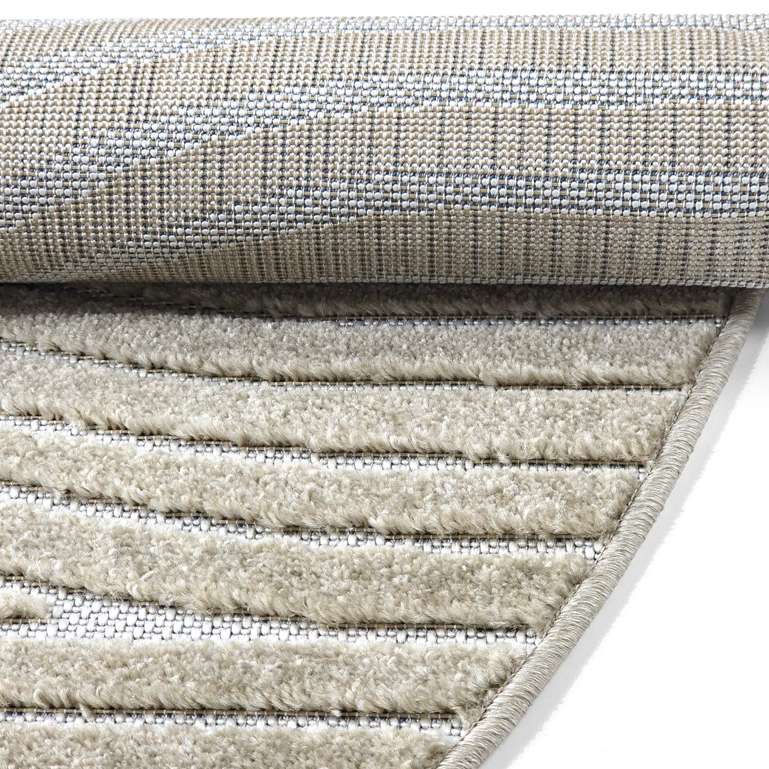 Rond vloerkleed - Indoor/Outdoor Devon (beige)