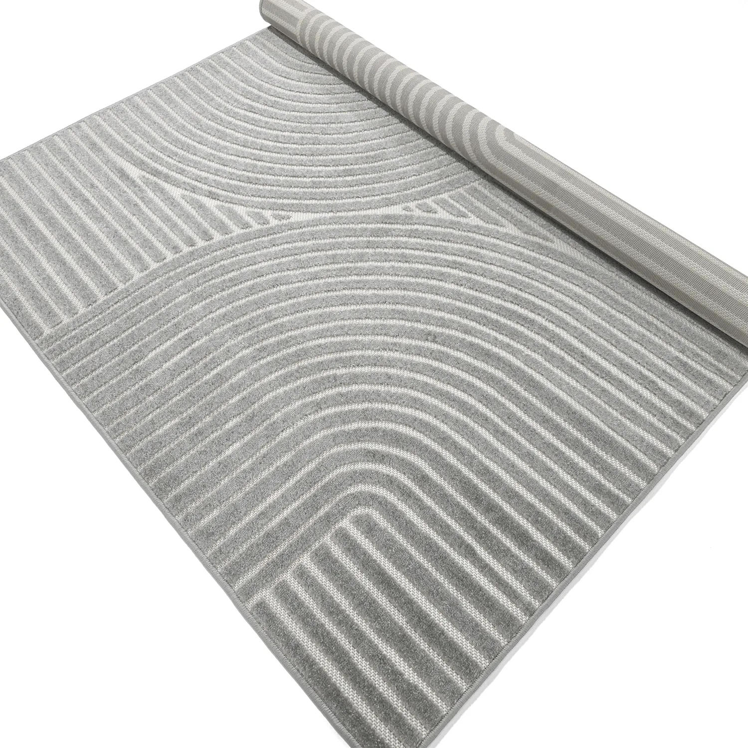 Shaggy Indoor/Outdoor - Devon (grijs)