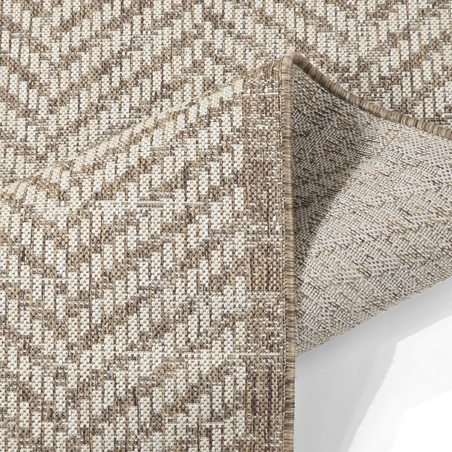 Shaggy Indoor/Outdoor - Donora (bruin)