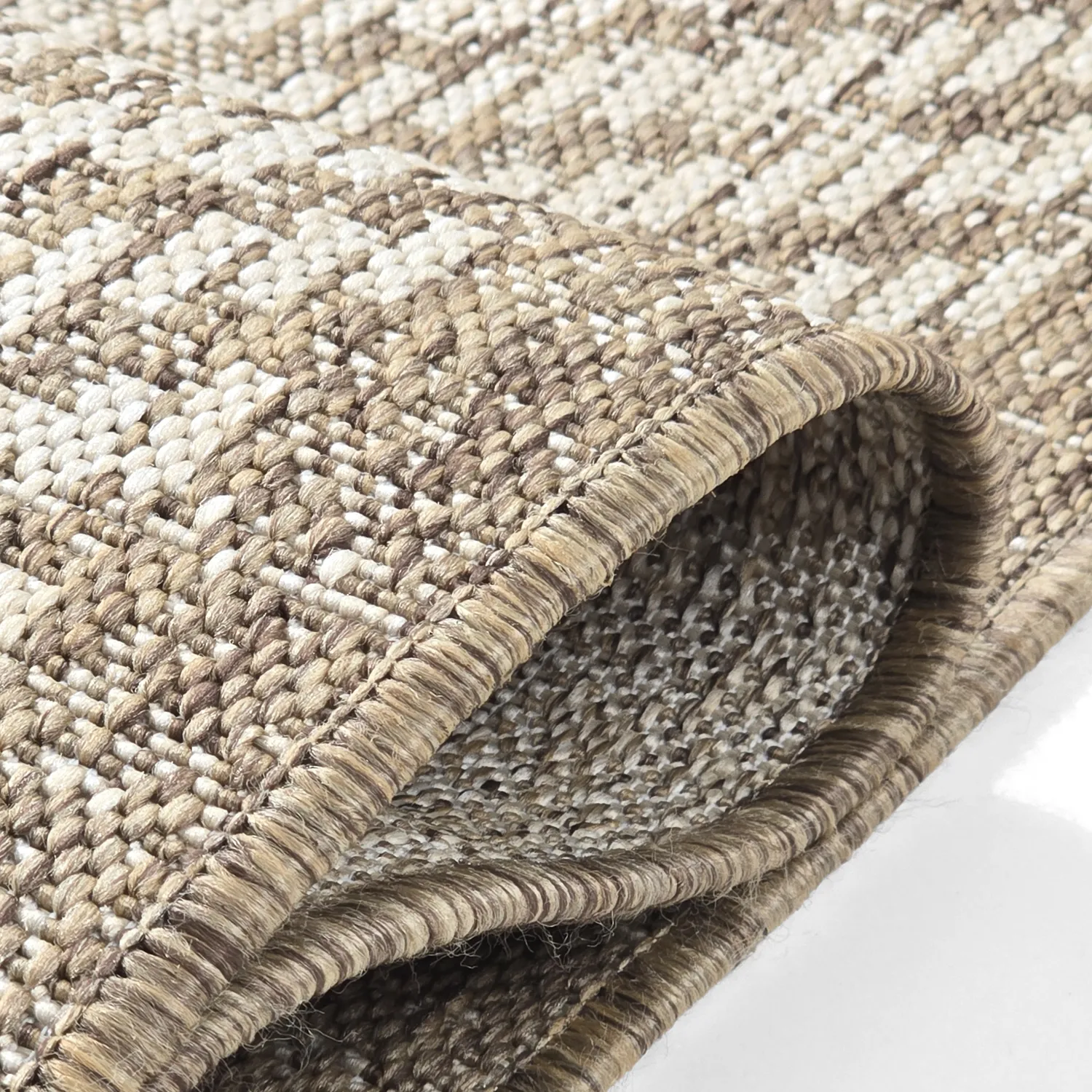 Shaggy Indoor/Outdoor - Donora (bruin)