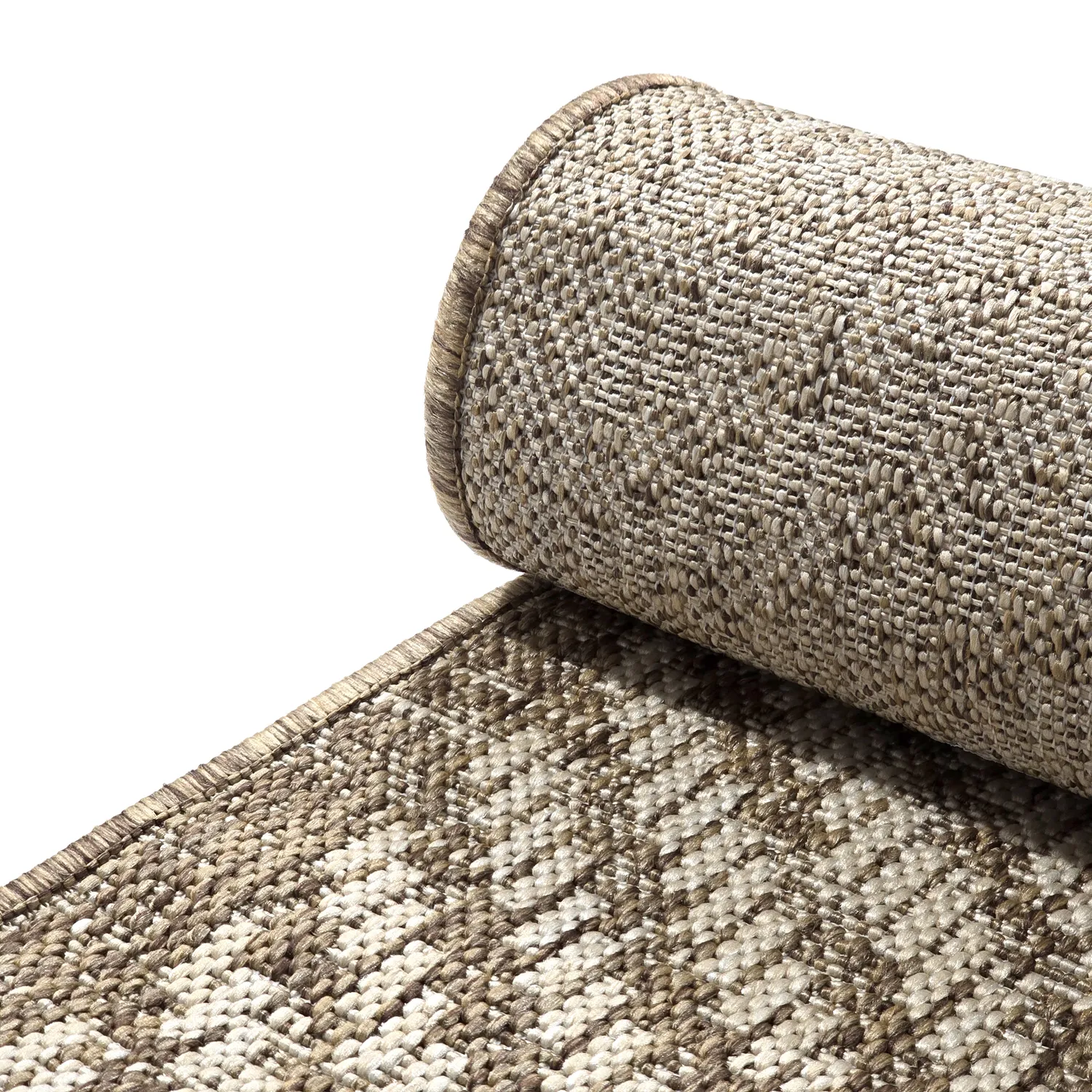 Shaggy Indoor/Outdoor - Donora (bruin)