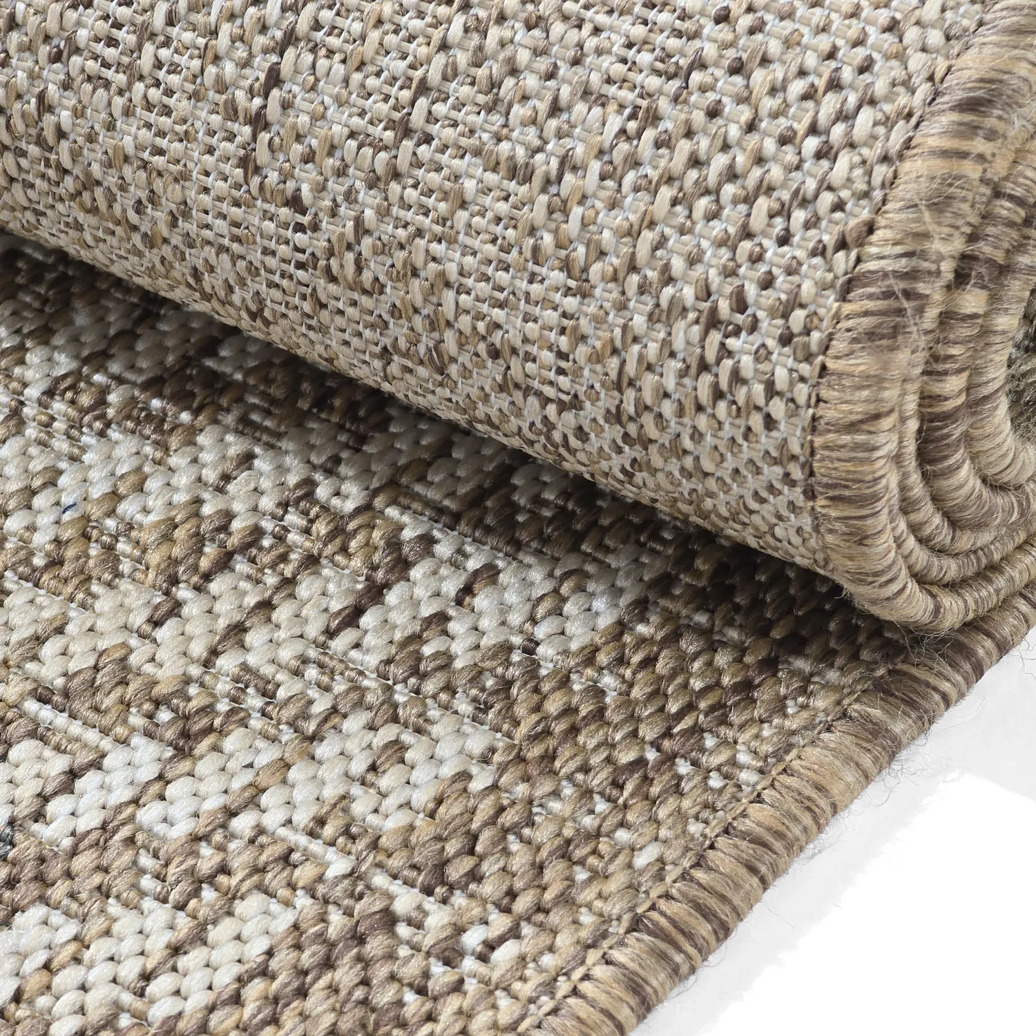 Shaggy Indoor/Outdoor - Donora (bruin)