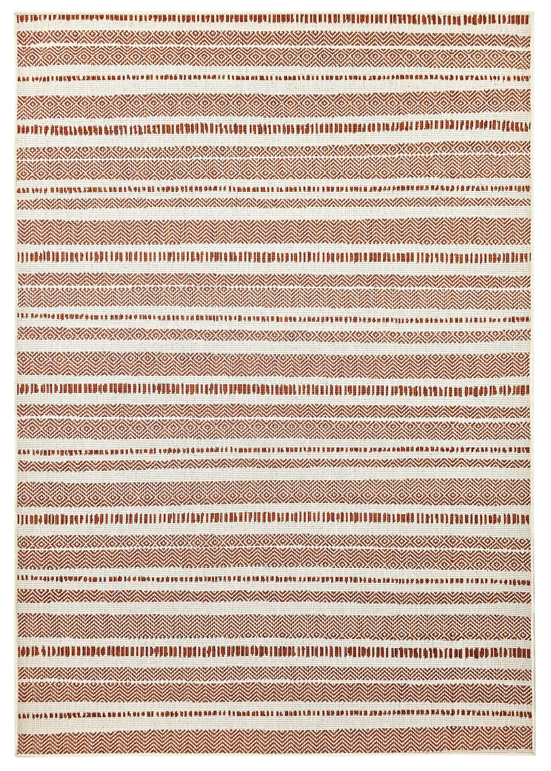 Vloerkleden voor binnen en buiten - Ethan (oranje)