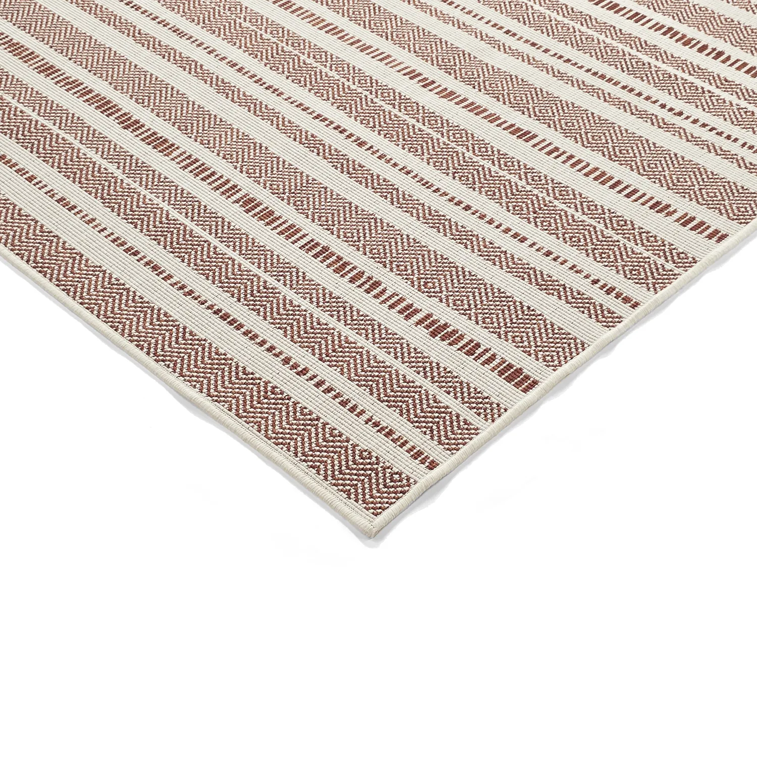 Vloerkleden voor binnen en buiten - Ethan (oranje)