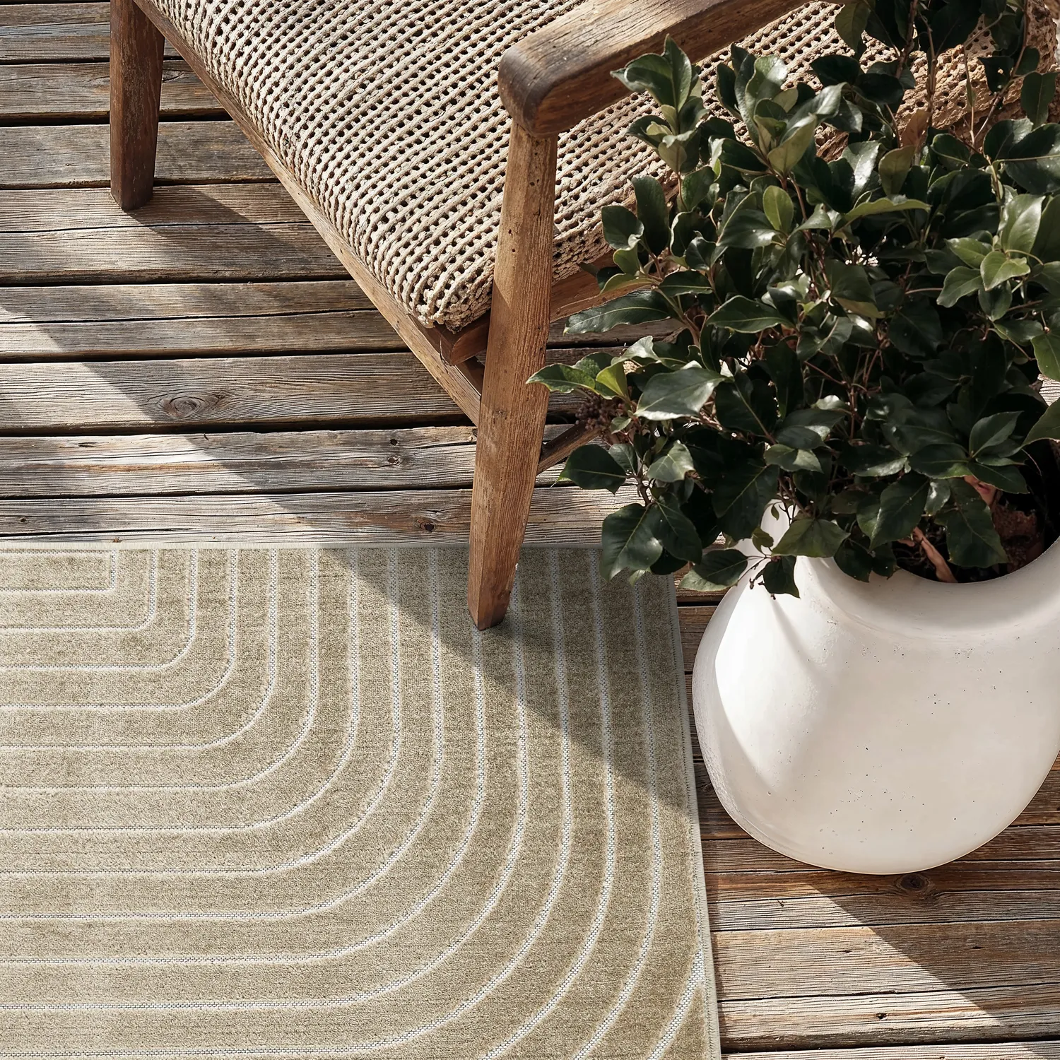 Shaggy Indoor/Outdoor - Hazleton (beige)